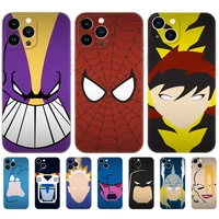for iphone 13 13 mini case for iphone 13 pro max soft back cover avatar hero celular cell phone case silicon tpu soft touch