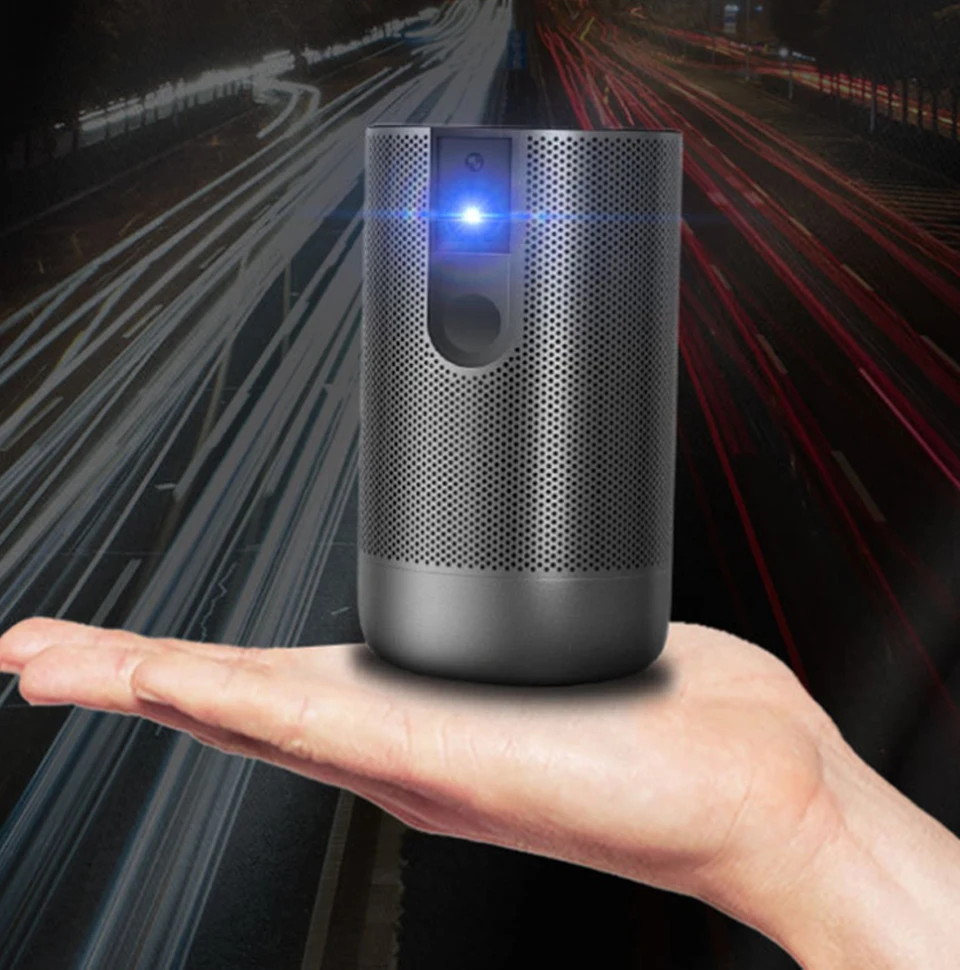 WZATCO D2 3D Smart Projector Full HD 1920x1080 Android 7.1 5G wifi 300Inch DLP Proyector Support 4K Video Game LED Beamer |