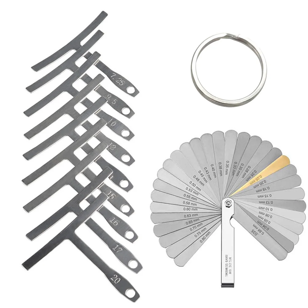 

11 шт./набор, многофункциональные инструменты для измерения радиуса нижней струны
