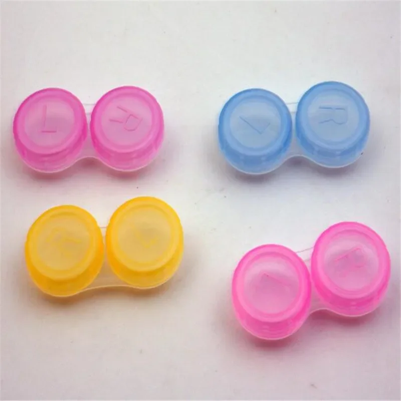 10 шт. новые простые Мини Контактные линзы L + R женские цветные контактные