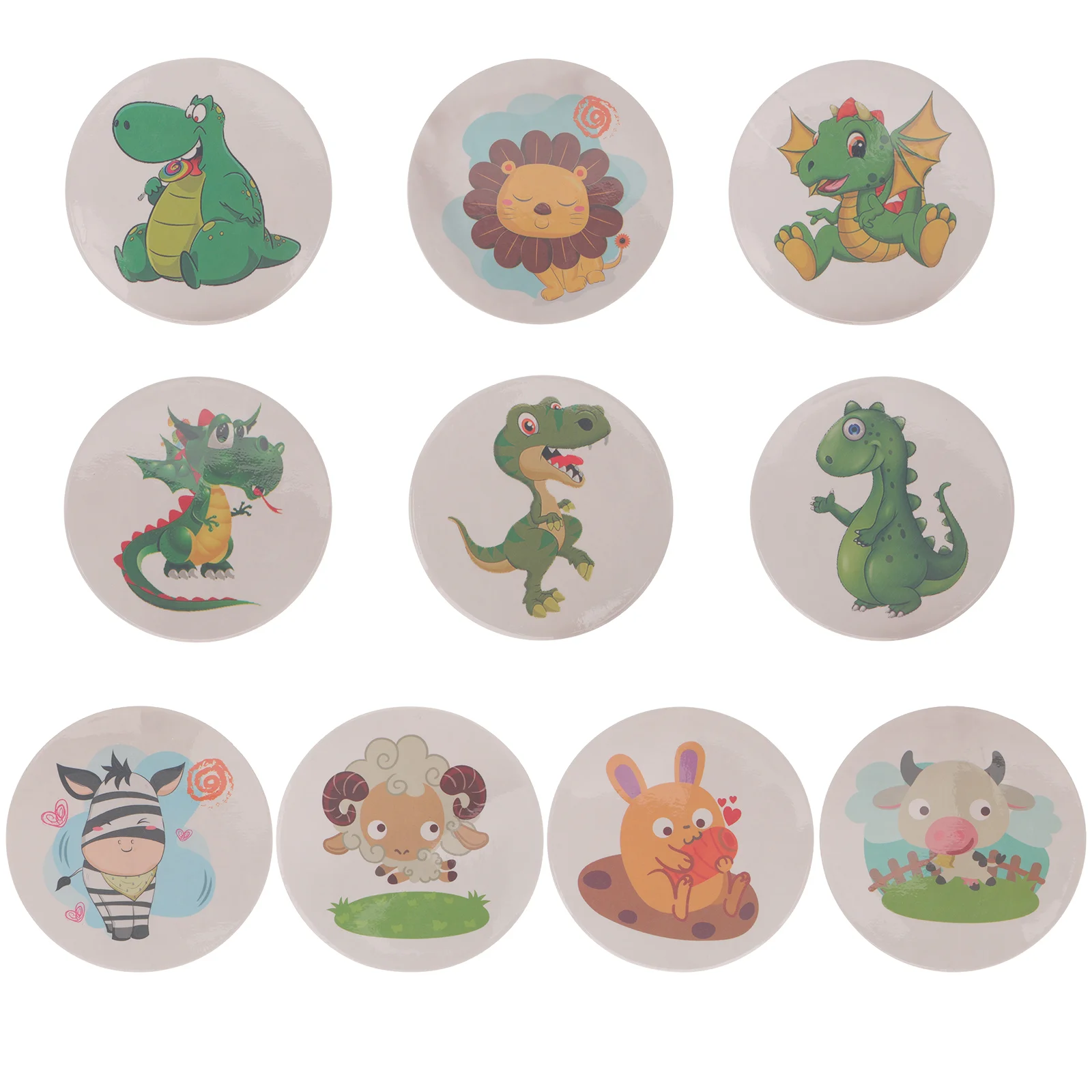 

Urinal Temperature Stickers Cartoon Potty Training Adhesive Color Changing Animal Toddlers
