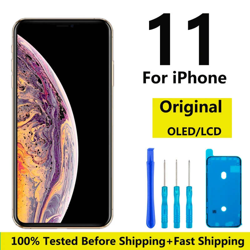 

For Original New Lcd For iPhone 11 New Display Touch With 3D Touch Screen Replacement Factory Display Screen For iphone 11 LCD