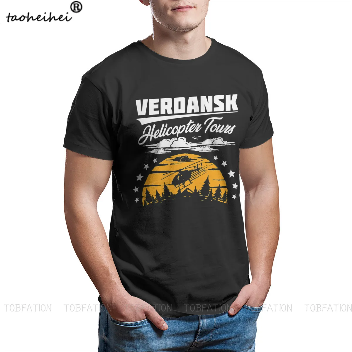 Футболка мужская классическая с надписью COD Black Ops холодная война Warzone Verdansk