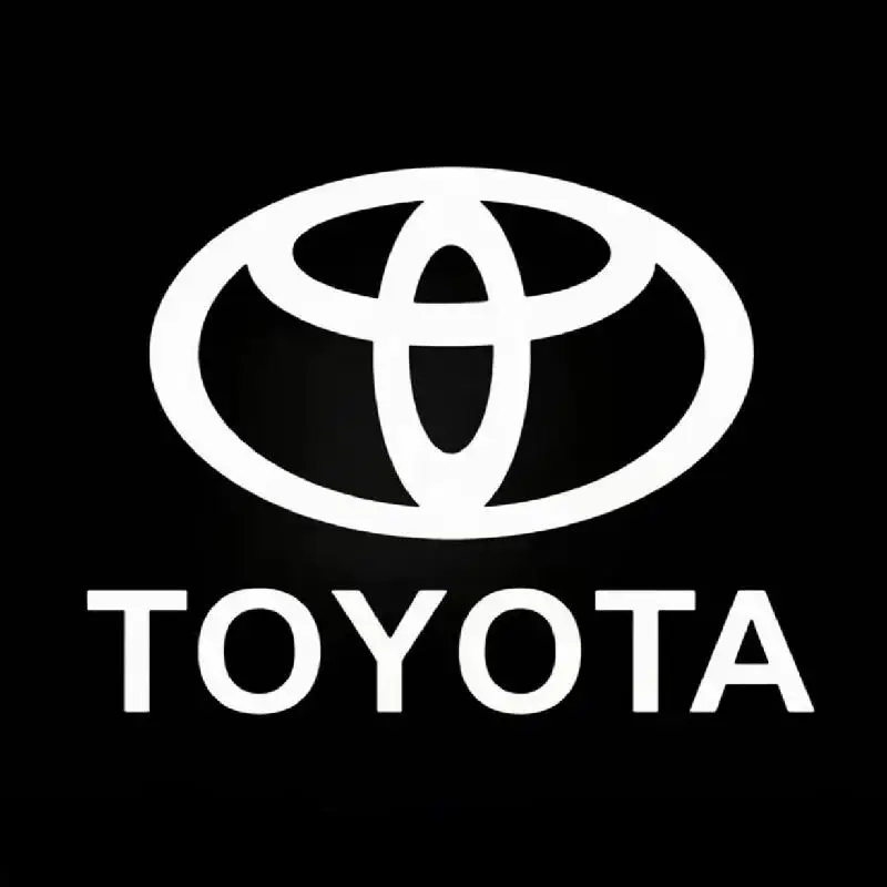 

2 шт. светодиодный проектор приветствия на дверь автомобиля, призрачные теневые огни для TOYOTA Sienna RAV4 Prado Highlander Camry Plug & Play