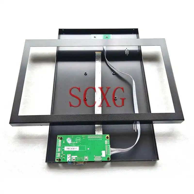 

Плата контроллера для ЖК-экрана LP156WHA LP156WHB LP156WHU + металлический чехол, 30-контактный EDP-разъем, 15,6 дюйма, VGA, комплект «сделай сам», совместим с ...