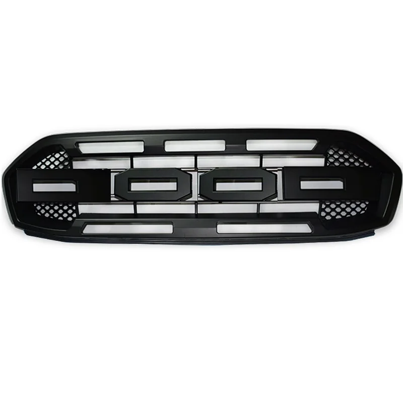

For Ranger T8 Grill Raptor For Ranger Lariat T8 XL XLT FX4 PX MK2 Limited 2018-2021 Front Racing Grills Mesh Mask Bumper Grilles