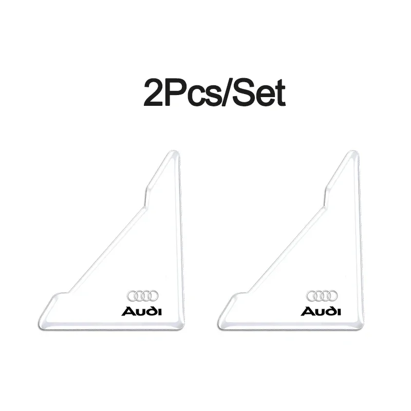 

2025 Горячие 2 шт. силиконовые наклейки на угол двери автомобиля, защита от царапин, наклейки для Audi S7 SQ7 A3 A5 A6 A7 A8 A8L Q1 Q3 Q4 Q5 Q6