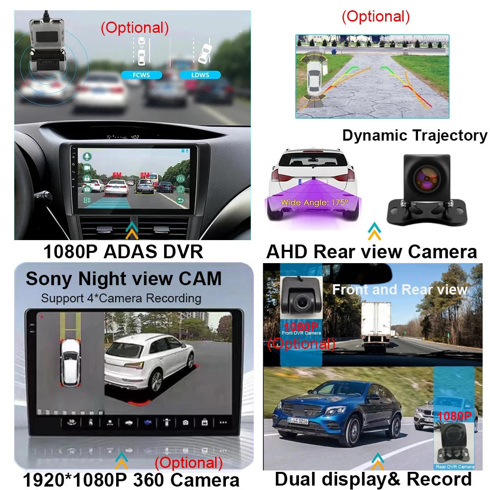 Android 13 Qualcomm snapdragon For Citroen C4 LA LC C-Triomphe C-Quatre 2004 - 2014 Car radio stereo GPS navigation Carplay Auto images - 6