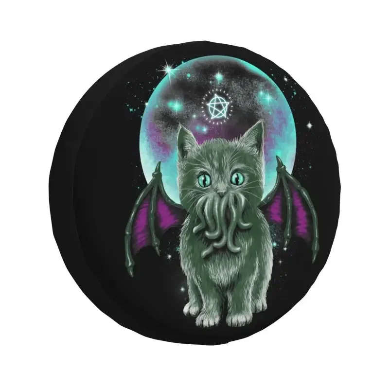 

Чехол с запасной шиной Call Of Cthulhu для Mitsubishi Pajero Lovecraft Mythos Monster SUV RV 4WD, аксессуары для автомобиля