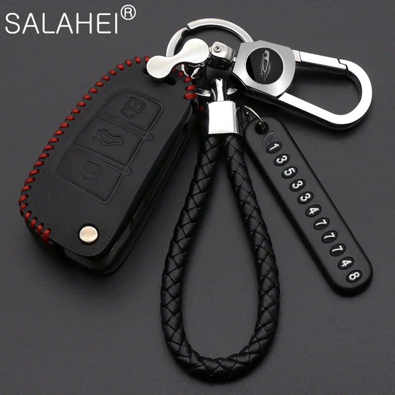 

Car Key Case Cover Shell Fob For Audi A1 A3 8P A4 A5 A6 C7 A7 S3 S7 S8 R8 Q2 Q3 Q5 Q7 Q8 SQ5 TT RS3 RS6 Accessories Keychain