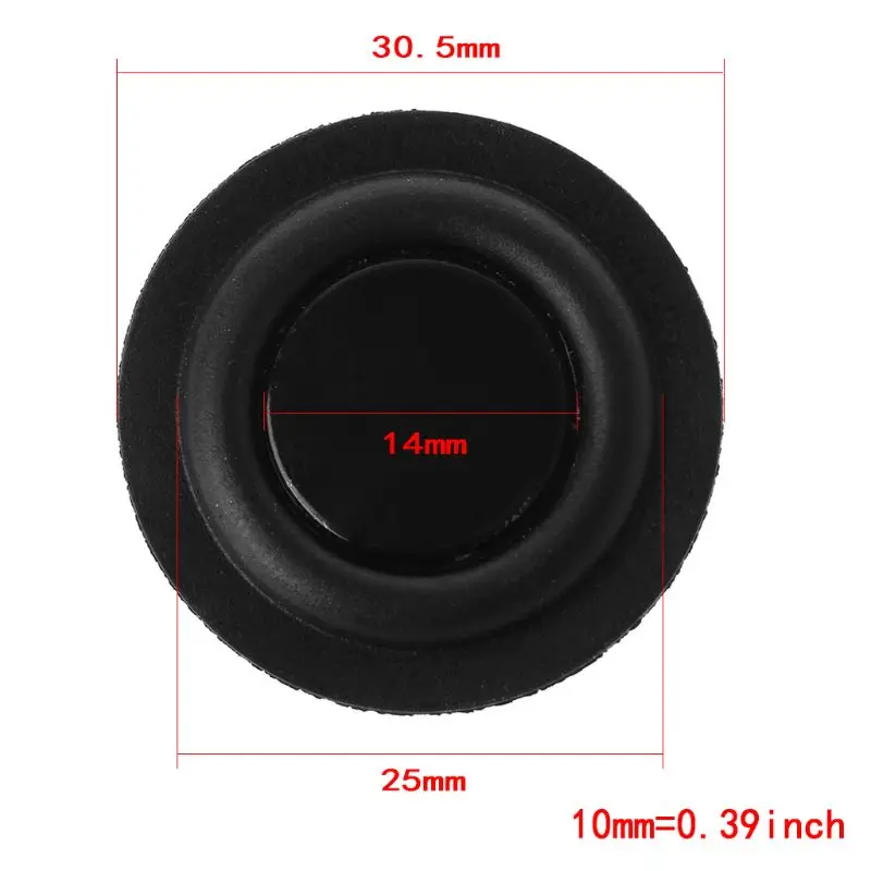

45mm Passive Radiator Subwoofer Speaker Vibration Membrane Bass Rubber Woofers