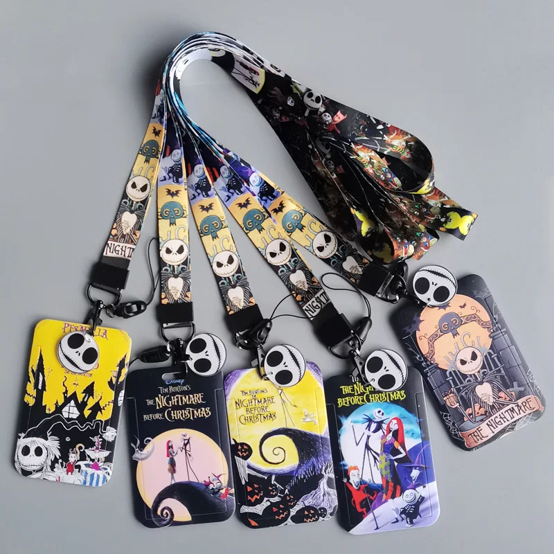 

LB3005 The Nightmare Before Christmas Lanyard Keychain Lanyards for Keys Badge ID Mobile Phone Rope Neck Straps Gift For Kids