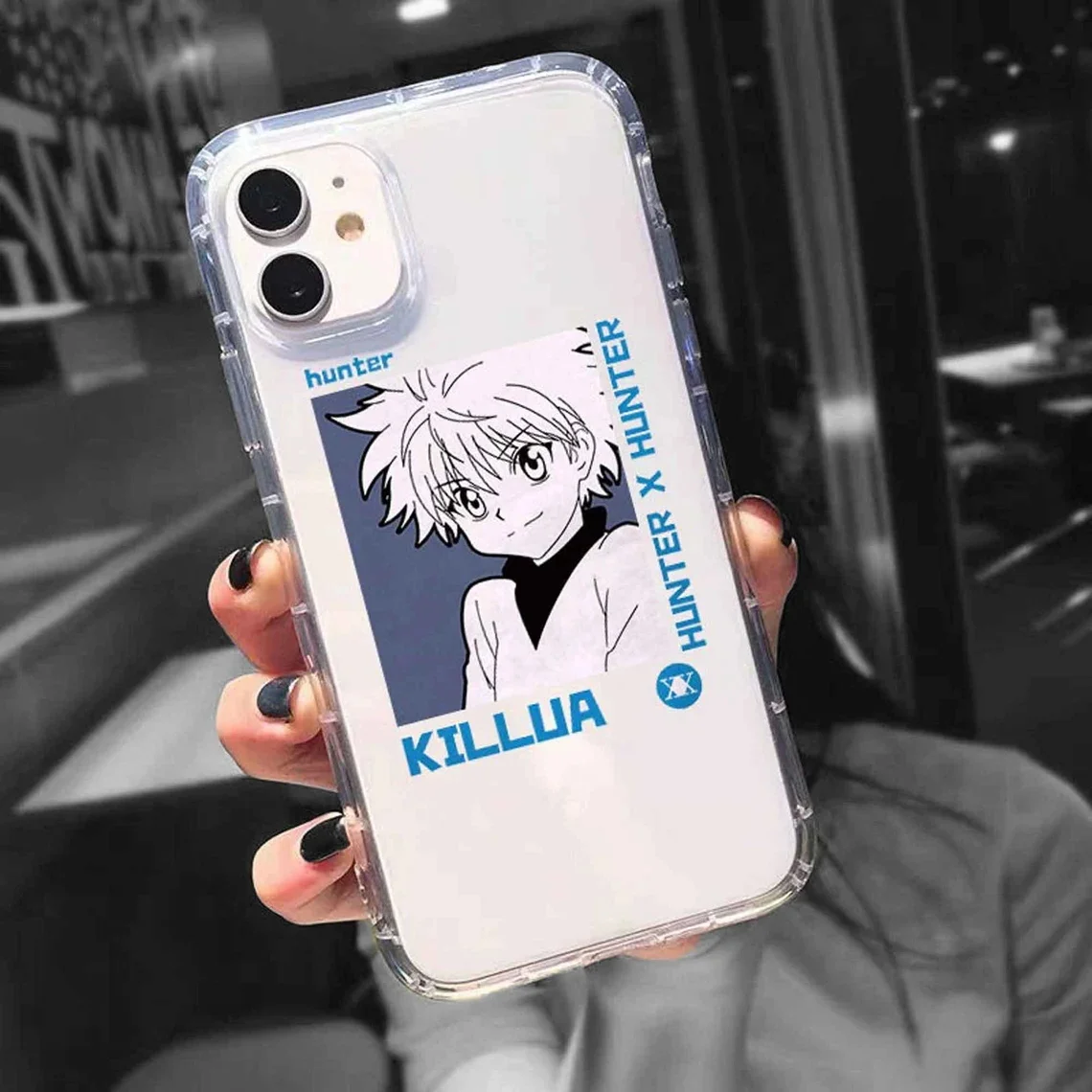 Чехол в стиле аниме HxH для iPhone 11 12 13 14 Pro XS Max XR X 6S 8 7 Plus Mini SE 2020 прозрачный мягкий