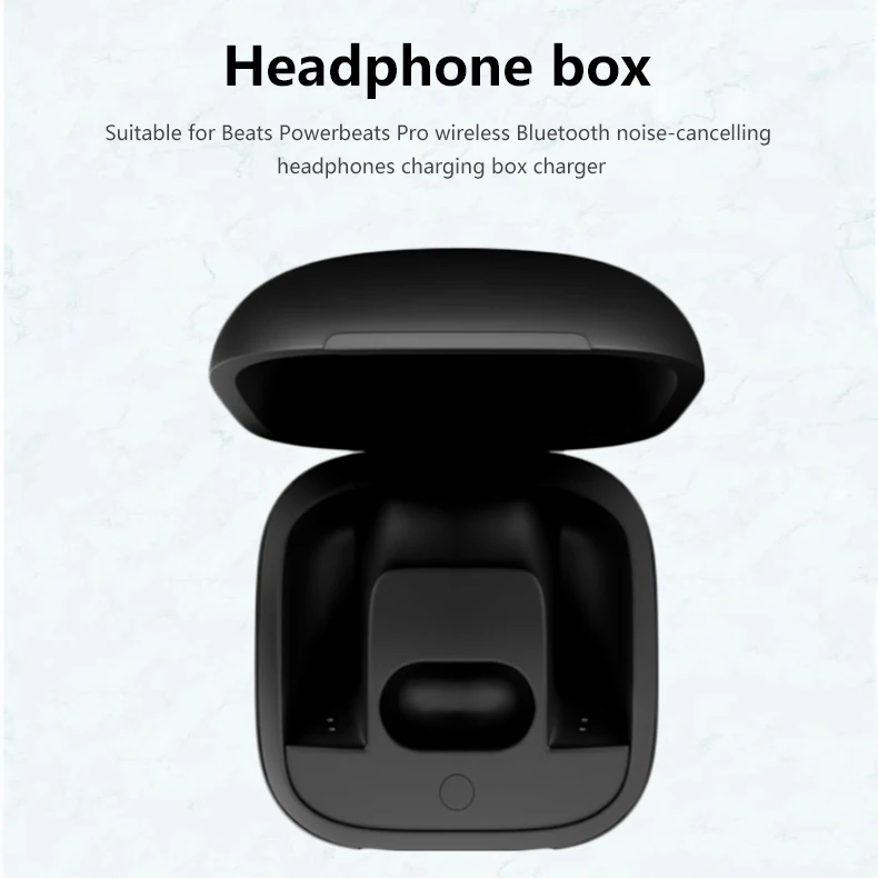 

Wireless Bluetooth-compatible Noise-cancelling Headset Charging Box Charger For Beats Power Beats Compatible Charging Compartmen