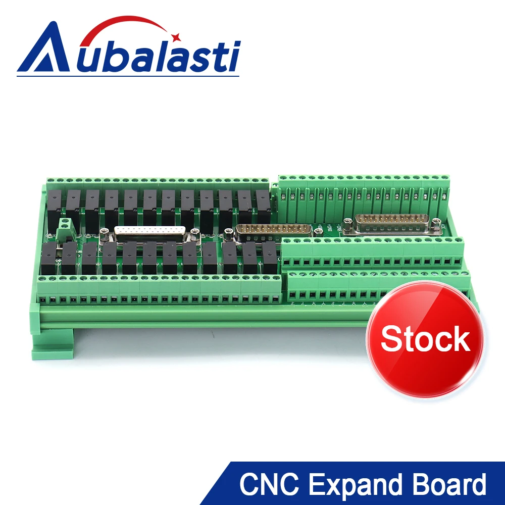 Фото Плата расширения Aubalasti Stock IO с 4 кабелями DB25 для системы управления ЧПУ XC809D №2