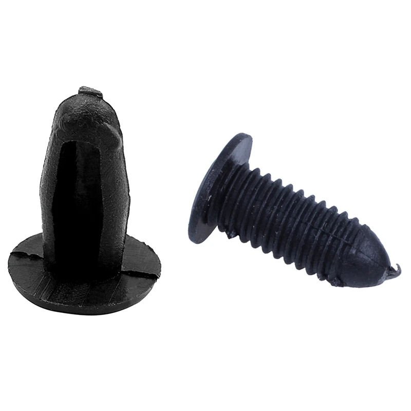 

Пластиковые заклепки с отверстием 8 мм, черные и черные заклепки 24 шт., зажимы для пластиковых заклепок 3 мм X 5 мм X 11 мм, 50 шт.