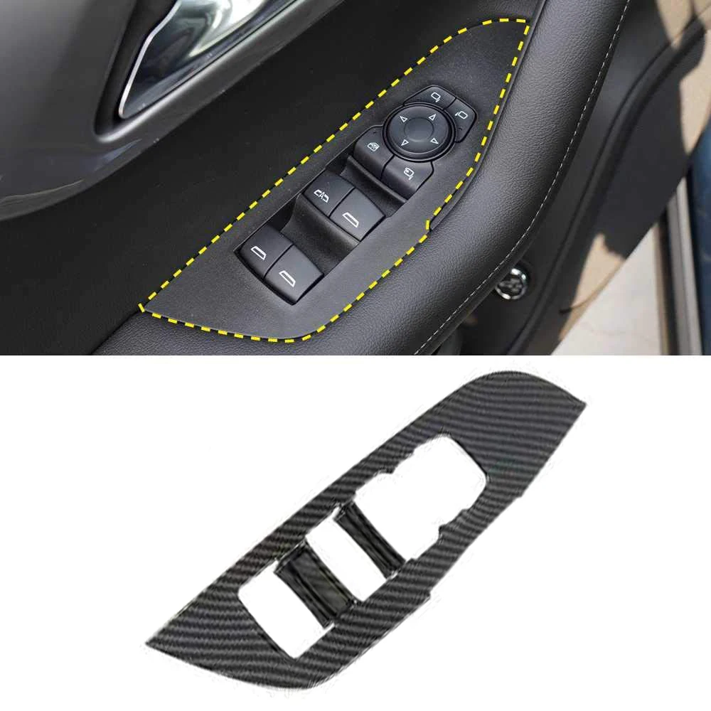 4 шт./компл. кнопка переключателя подъема окна накладка для Chevrolet Chevy Blazer 2019 2020