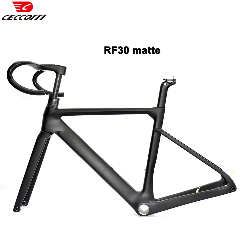 CECCOTTI RF30 Модель T1000 Полностью карбоновая рама велосипеда Дисковый тормоз Рама