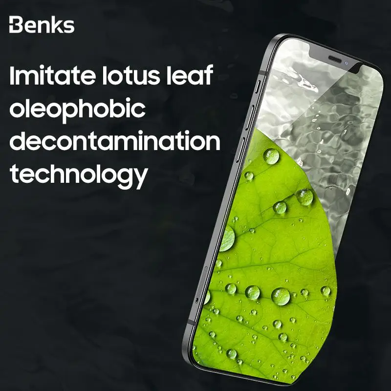 Benks XPro+ Corning Tempered Glass HD Protective Film For iPhone 13 Mini Pro Max Full Coverage Anti-Drop Explosion-Proof Film