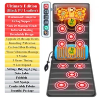 vibration massage cushion home office car seat massager infrared heating mat full body massager back pain relief