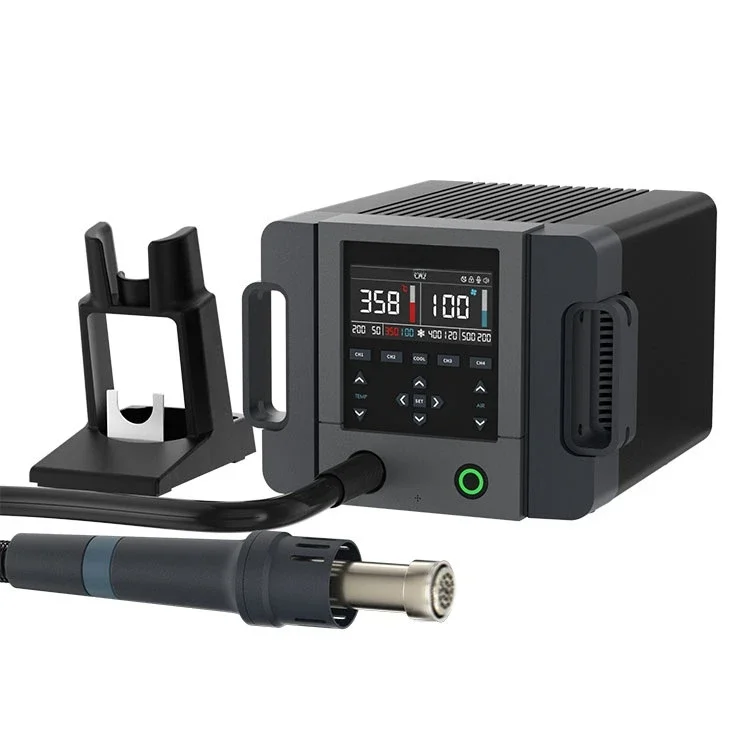 861PRO 1300 Вт умная станция для распайки горячим воздухом паяльная станции ремонта