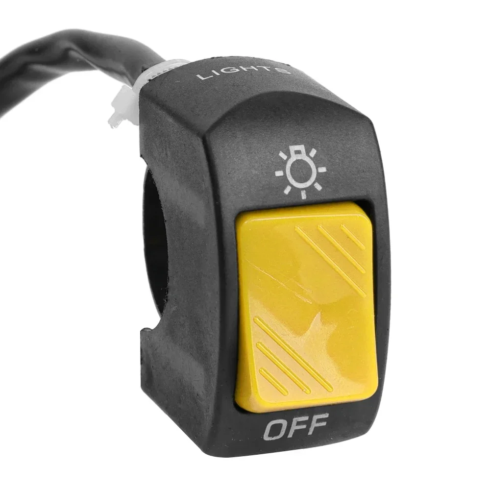 Мотоциклетный переключатель включения и выключения, кнопка крепления на руль, фара, сигнальная лампа управления, модифицированные аксессуары для переключателей