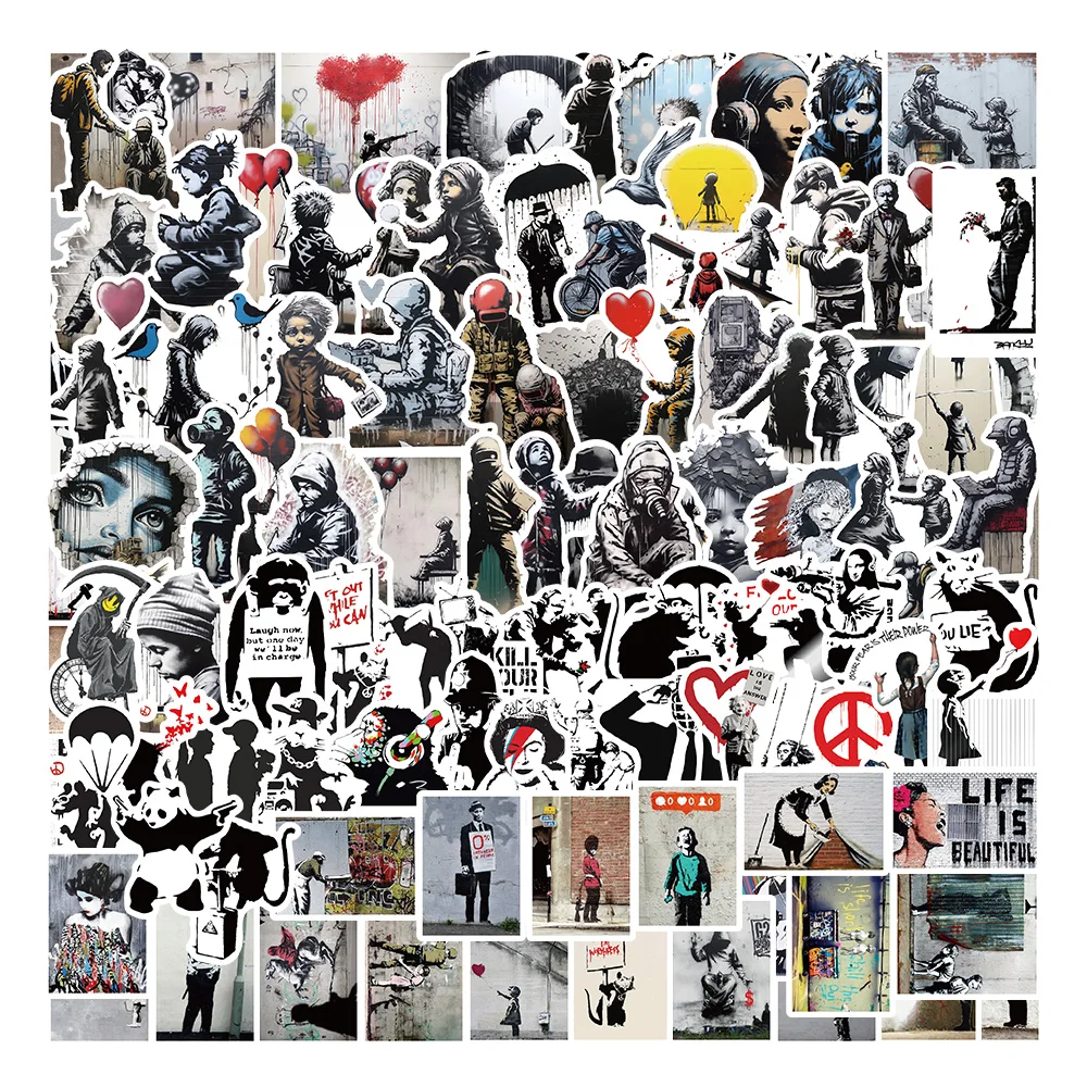 Наклейки для ноутбука багажа компьютера бутылки воды эстетические наклейки