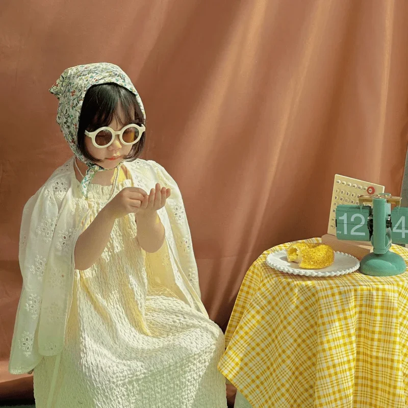 Модная куртка принцессы для маленьких девочек тонкое пальто с пышными рукавами и