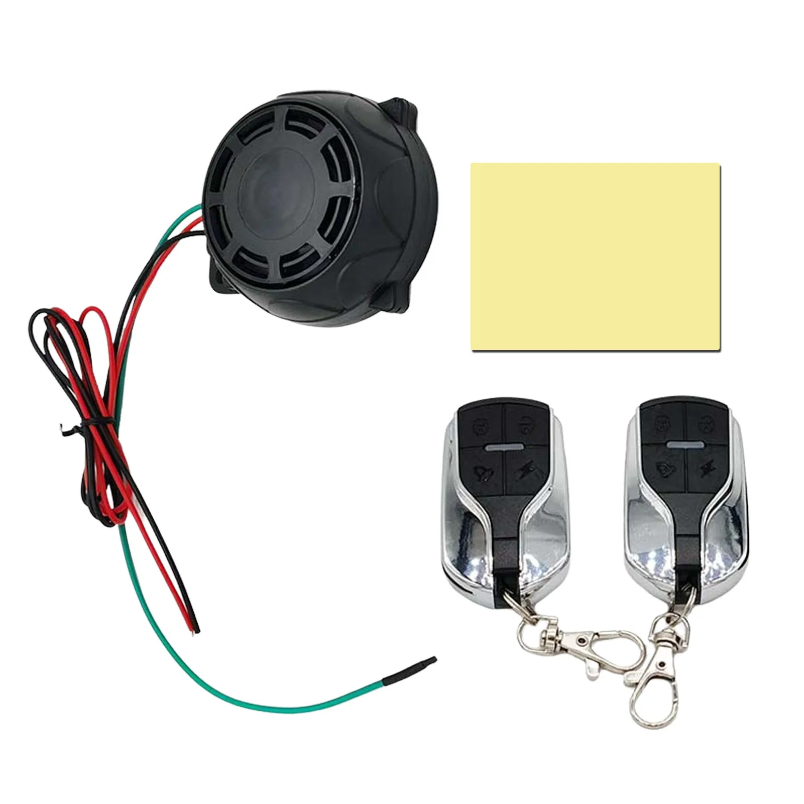 

12V Motorcycle Anti-Theft Device Waterproof Motorcycle Alarm With Remote 115dB Bike Alarm Wireless Vibration Motion Sensor For
