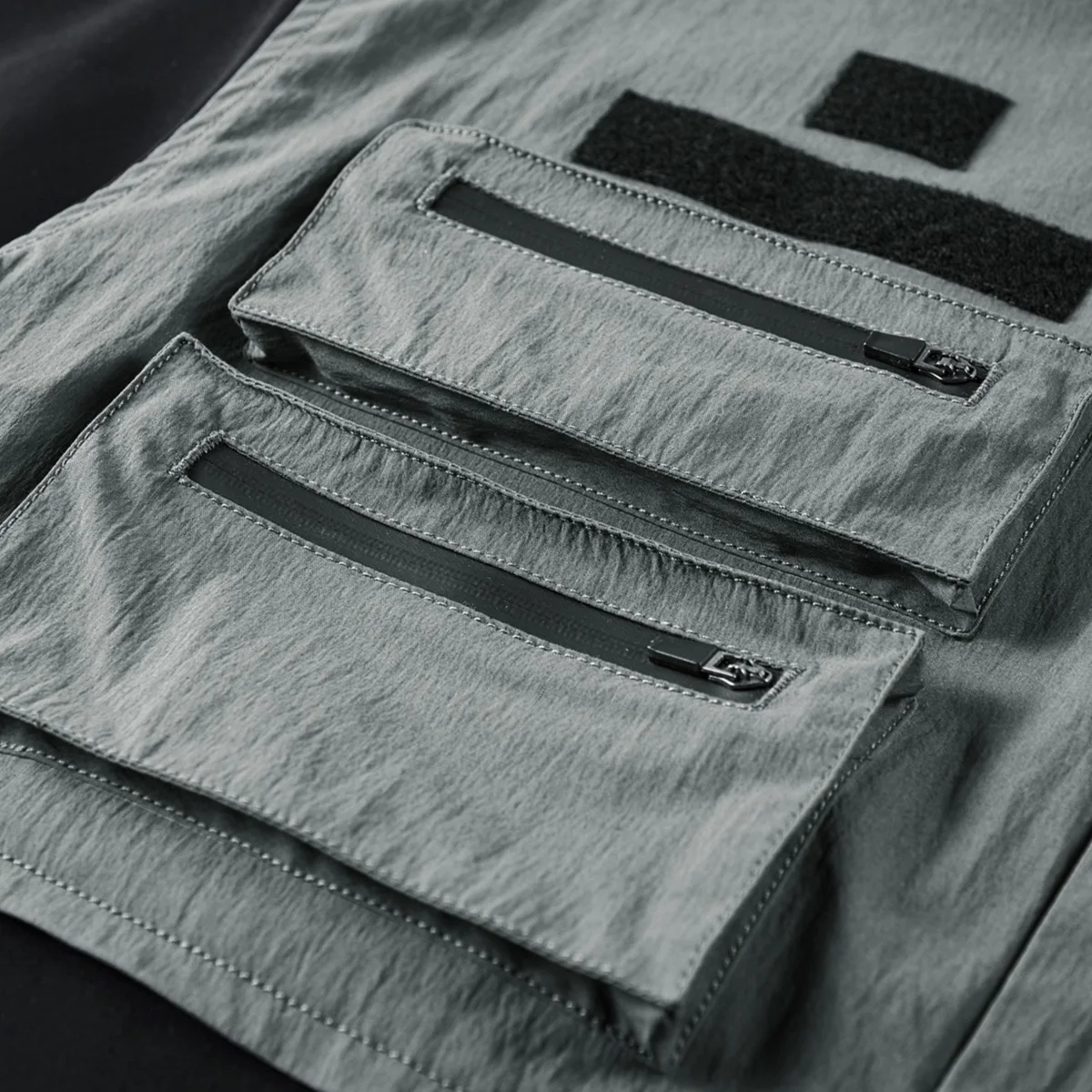 Рубашка-карго мужская с коротким рукавом тактическая блуза в стиле хип-хоп