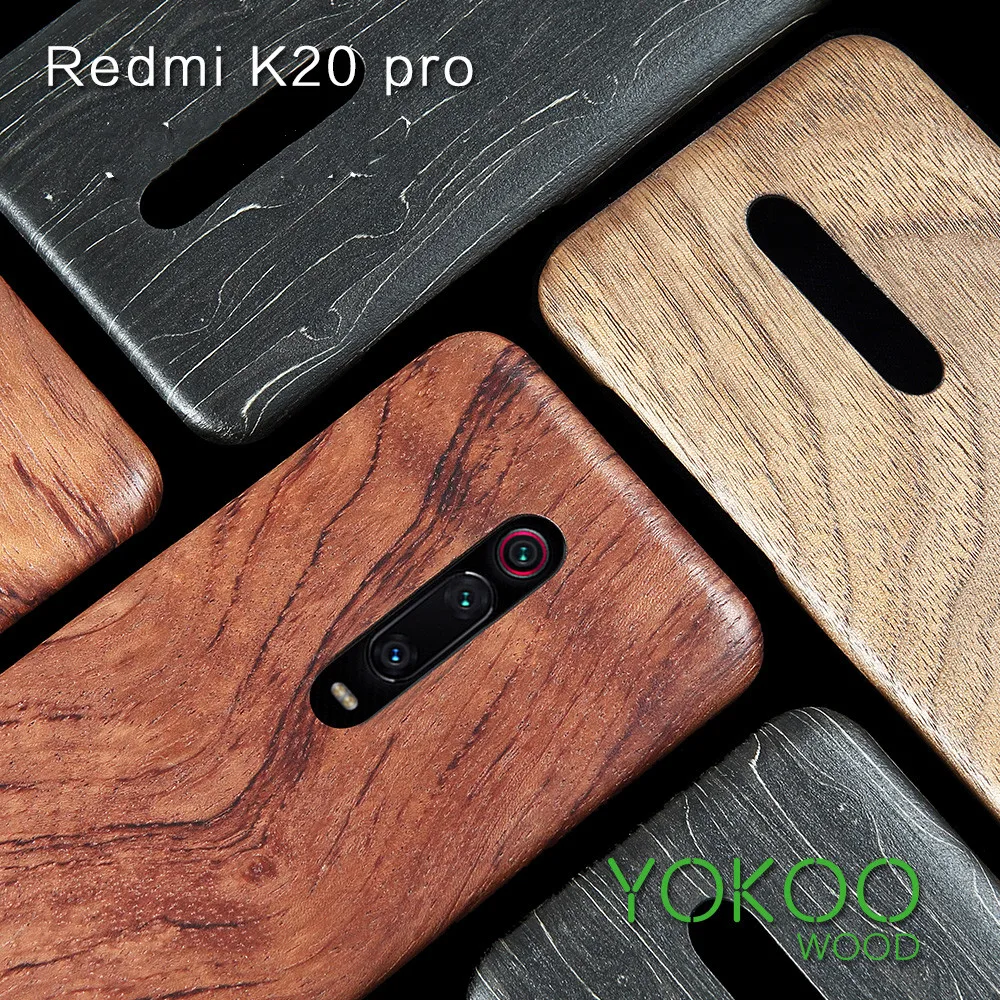 

Чехол для Xiaomi 9T /9T Pro /K30/K20/ k20 Pro mi 10 Pro POCO F3 орех Enony Бамбук Дерево палисандр красное дерево задняя крышка