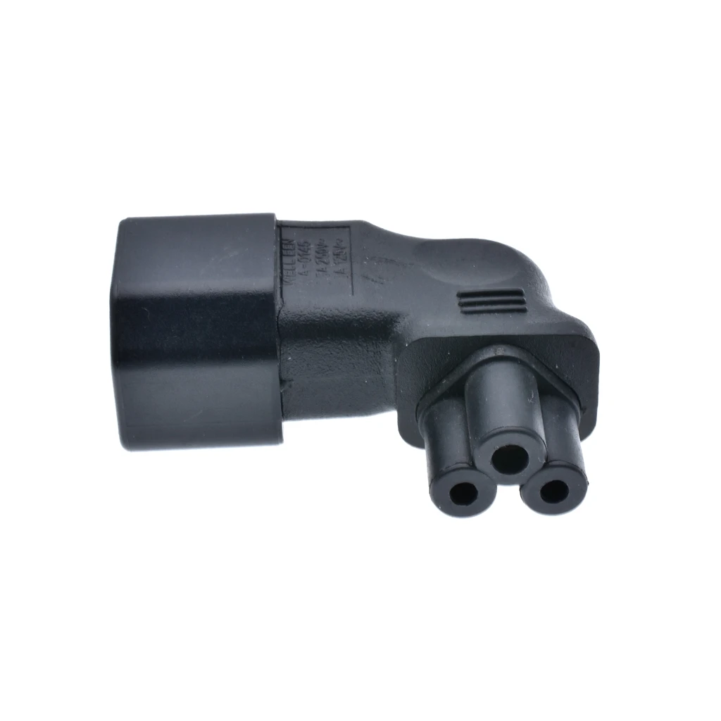 Универсальный адаптер питания IEC 320 C14–C5 преобразователь вертикальный