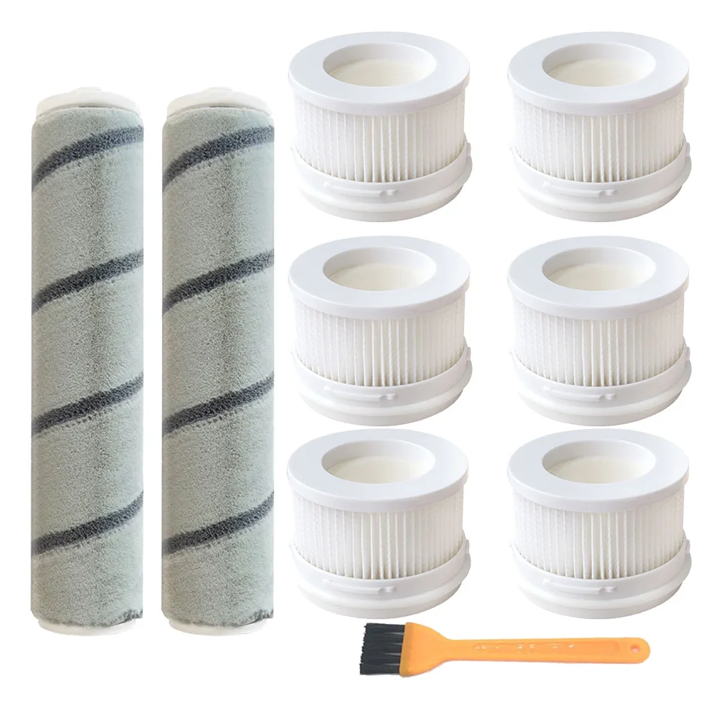 

Hepa Filter Rolling Brush Replacement For Xiaomi Mijia 1C K10 Handheld Wireless Vacuum Cleaner RollerBrush Parts Brushes Cleaner