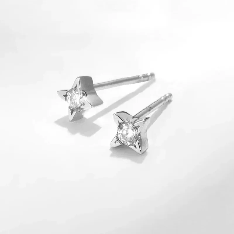 HELON Стерлинговое Серебро 925 пробы цвет белое золото лабораторные выросшие