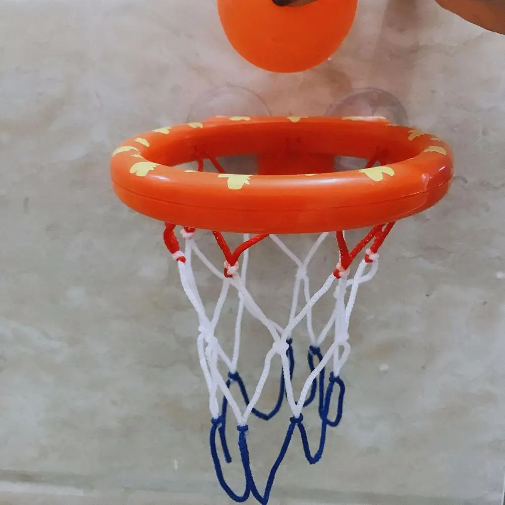 Baby Bath Toys Bathroom Sucker Basketball Hoop Set Children's Toys Playing Water Swimming Pool Bathroom Toys Gift For Boys Girls