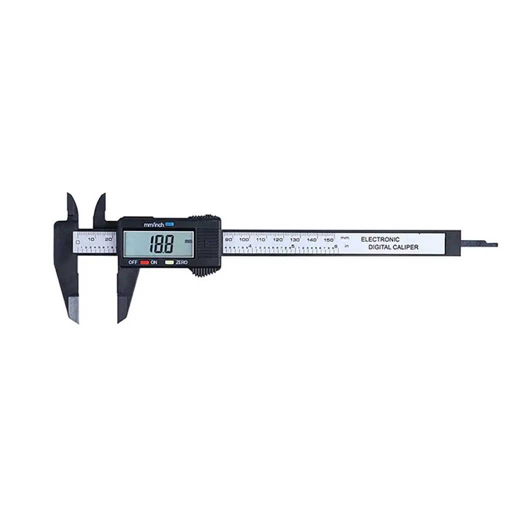 

Digital Caliper 150mm Micrometer Auto Measuring Tools Digital Scale Ruler With Screen Depth Gauge Vernier Accurate Instrument