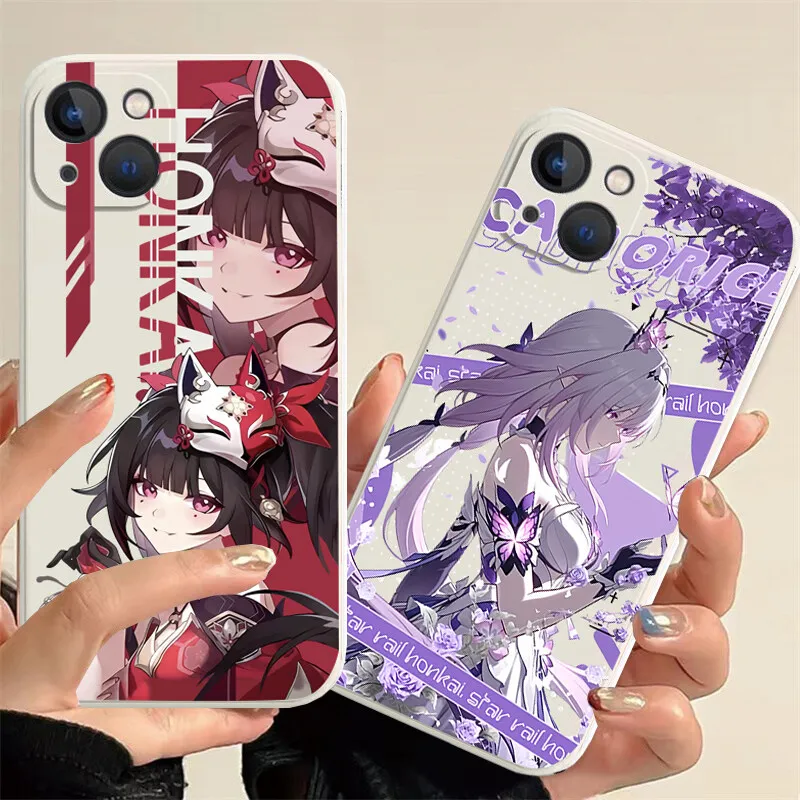 Фото Чехол для телефона Honkai Star Rail для Realme 9 10 13 14 Pro Plus 5G 5 6 7 8 9 11 Pro 5i 5s 6 6s 7i 8i 9i 8 P3 5G Мягкий силиконовый чехол №5