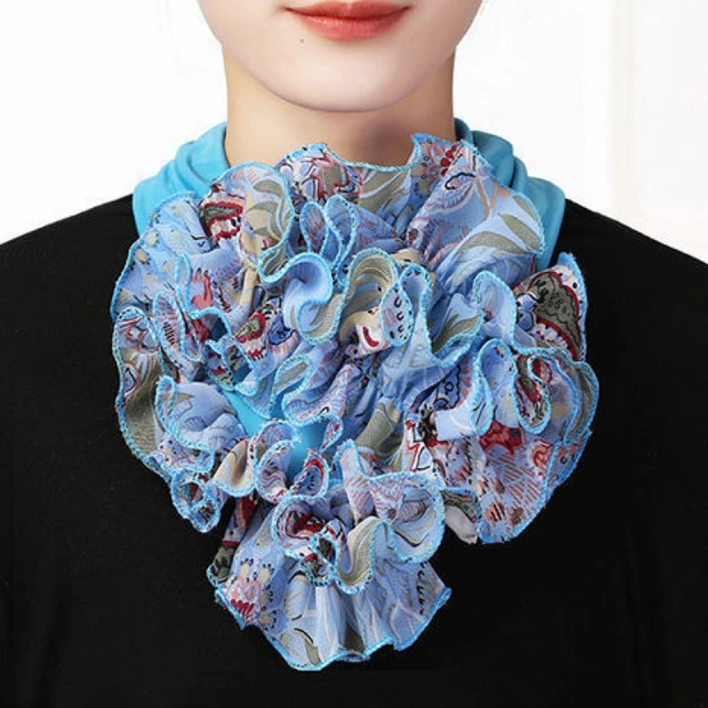 

Silk Scarf Neck Collar Turban Lady Hair Scarves Fashion Female Bandana Luxury Brand Designer Headband Headkerchief Accessories