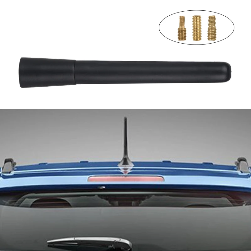 

Short Aerials For Car Roof Car Antenna With M4 M5 M6 Screw Car Radio FM AM Antenna Signal For VW BWM Benz Audi Car Accessories