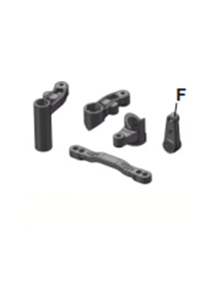 Запасные части HSP 51313 комплект рулевого крепления/рулевой сигнал для 1/10TH 4WD 4CH/2 4