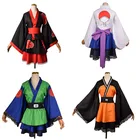 Японское кимоно для взрослых, косплей для детей, платье с принтом в виде облаков Акацуки, Учиха, Саске, гиуги, хинаты, Лолиты, Женский костюм на Хэллоуин