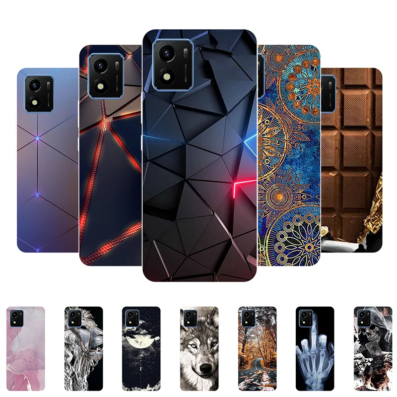 

For Vivo Y01 Case Silicone Back Cover Phone Case for VIVO Y01 Soft Case for Vivo Y01 Y 01 Funda Cartoon