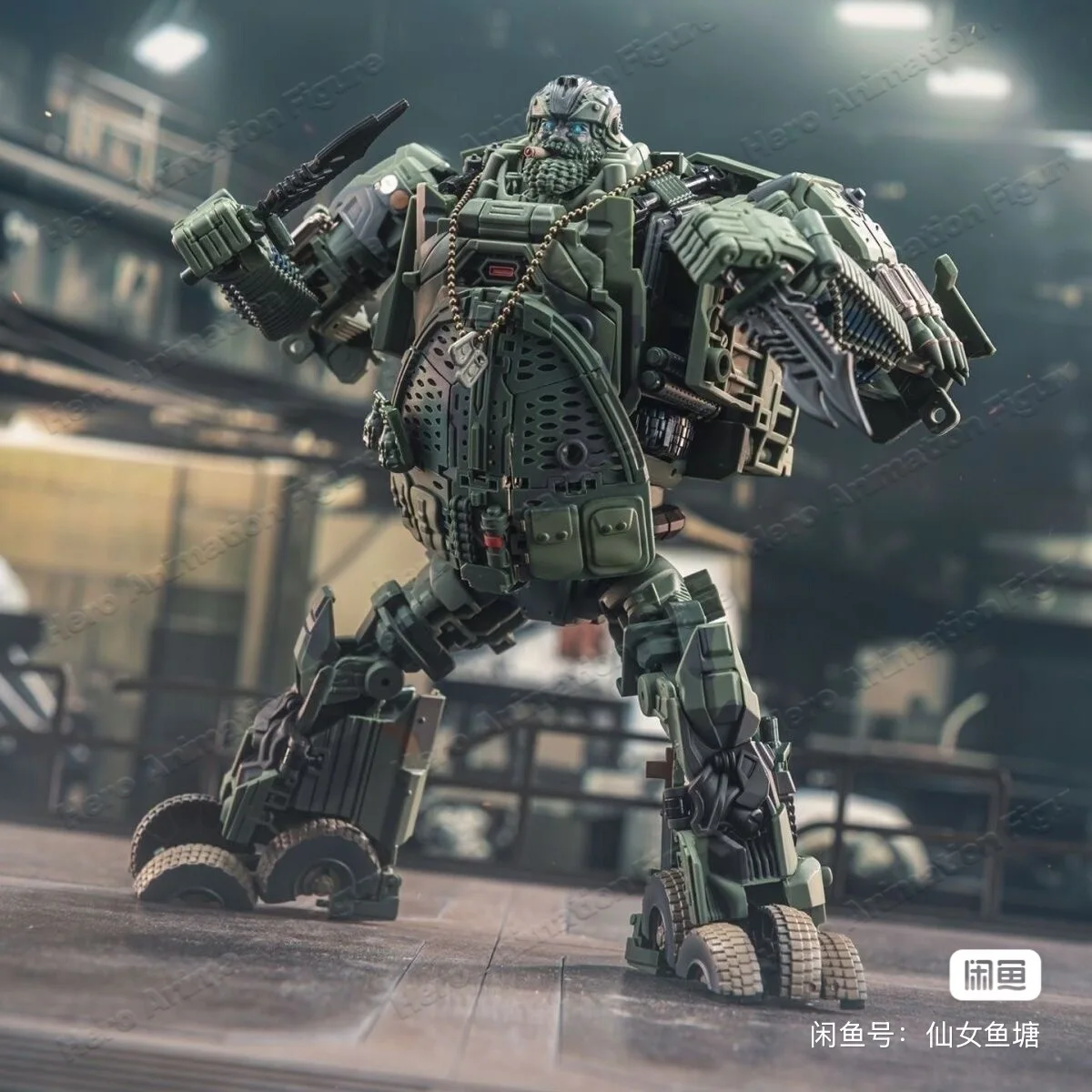 Фото В наличии: Деформированная фигурка M02 Hound M-02 Green WEIJIANG WJ, коллекционная, в подарочной упаковке №5