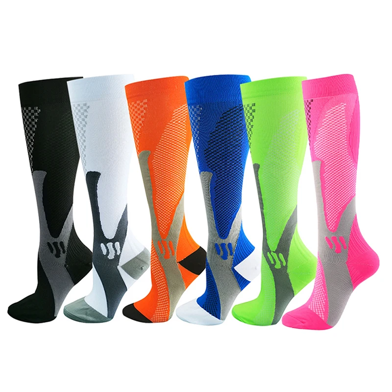 

1 Pair Stockings Compression Golf Sport Socks Men Women Medical Nursing Stockings Prevent Varicose Veins Socks For Rugby Sock