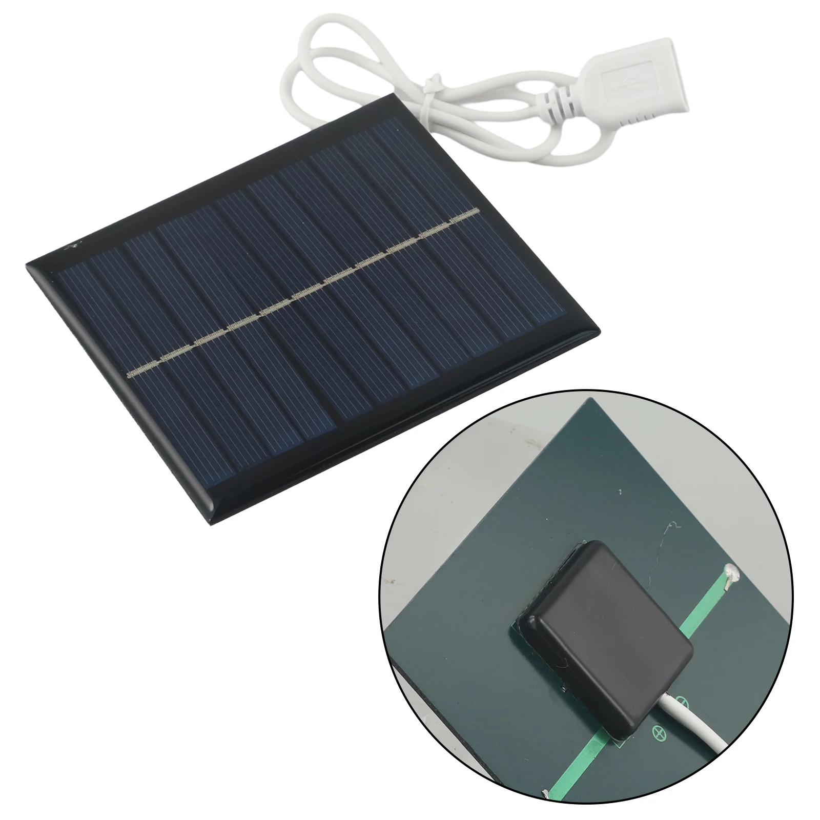 Монокристаллическая солнечная панель USB Солнечное зарядное устройство для зон