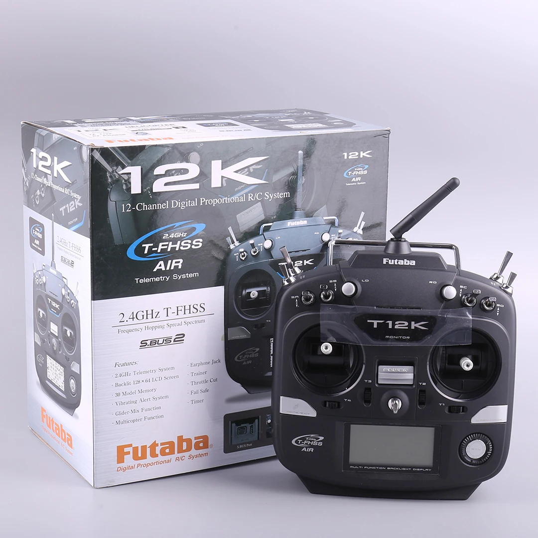 Futaba T12K 2 4G 12-канальный пульт дистанционного управления с приемником R3008SB для