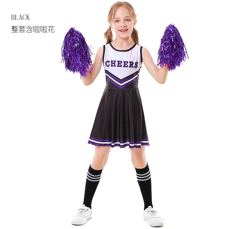 Children's Cheerleading Uniform Football Baby Clothing