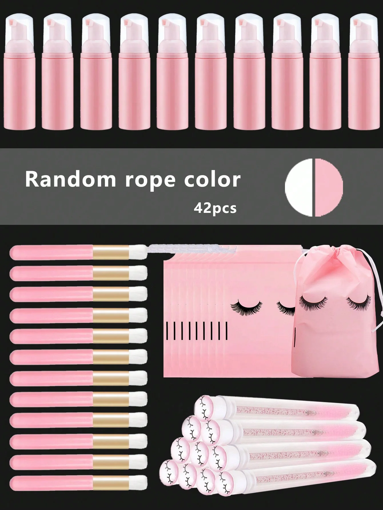 Набор для чистки кистей макияжа с 10 пенопластовыми насосами 12 предметов носа