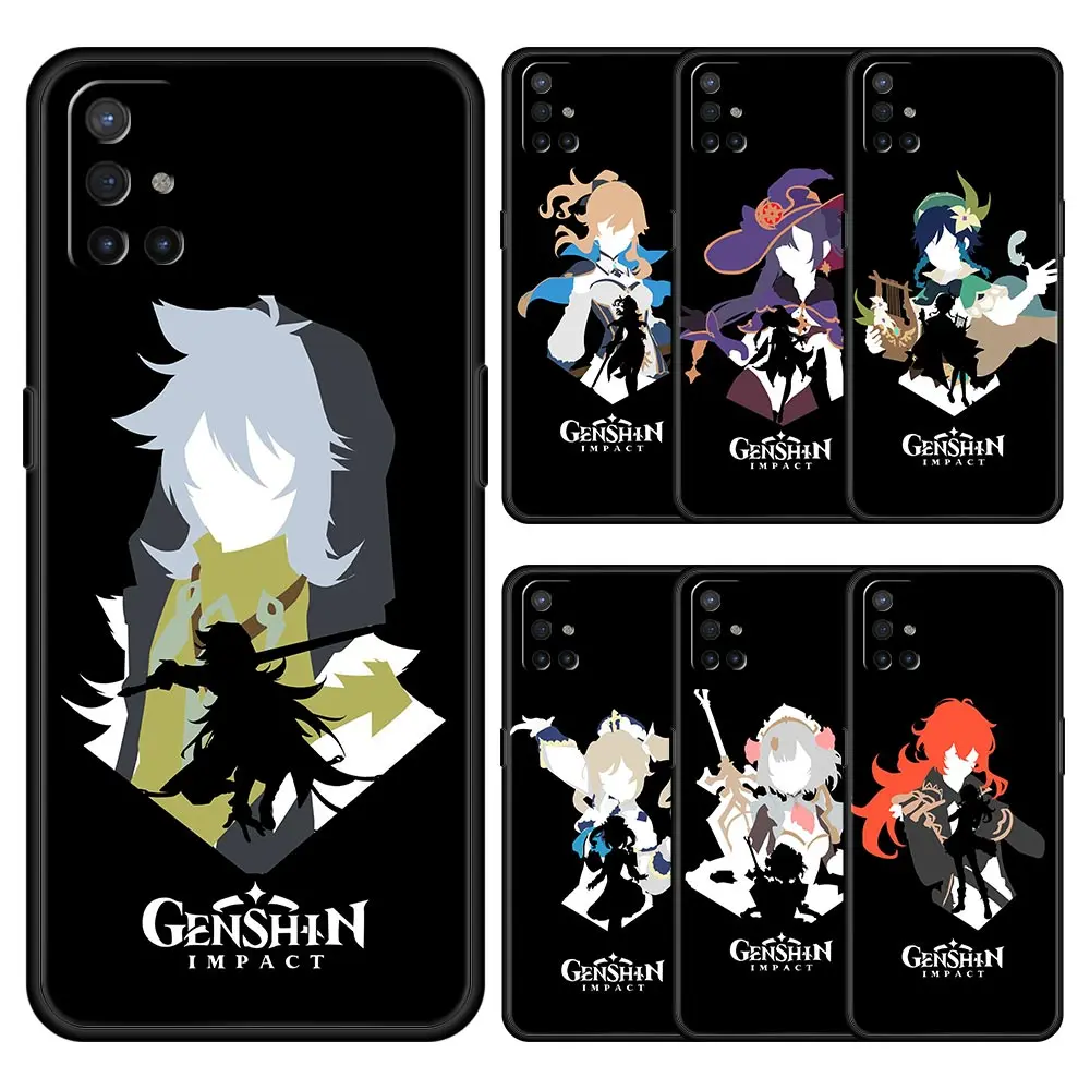 

Phone Case For OnePlus 10 9 Pro 9T 9R 9RT 8T 8 7 6T 7T 5G Shell OnePlus Nord 2 CE N200 N10 5G N100 Cover Genshin Impact Anime