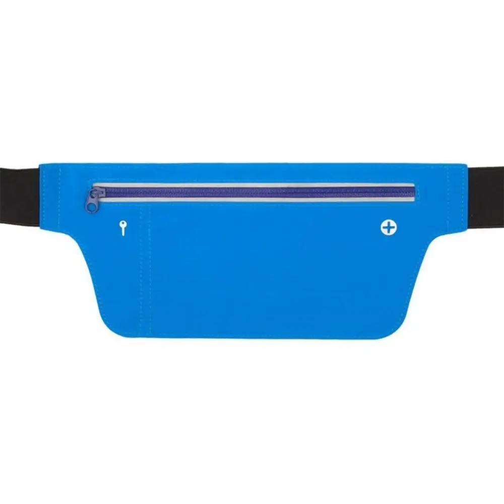 

Fabric Running Accessories Ultra Thin Mobile Phone Bag Fit Sports Waistpack Waist Bag Hidden Security Wallet Belt Bag